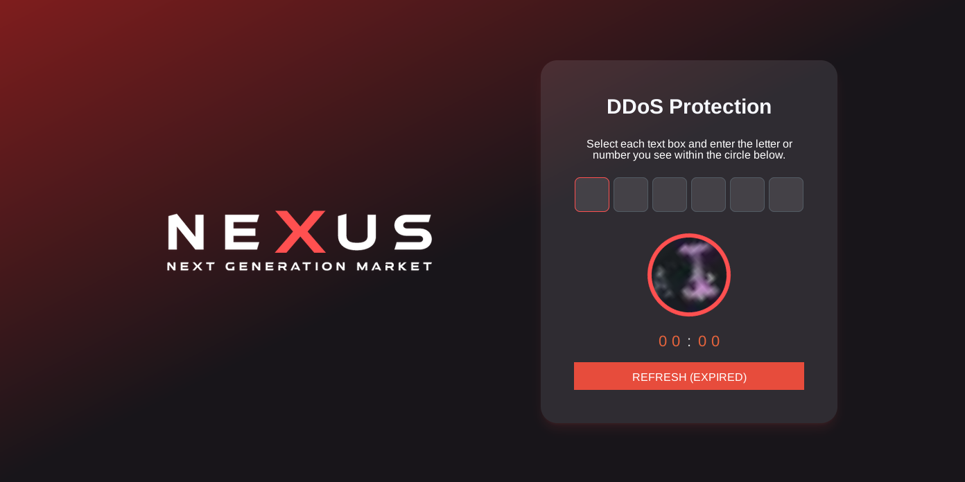 Nexus Market 2FA Authentication